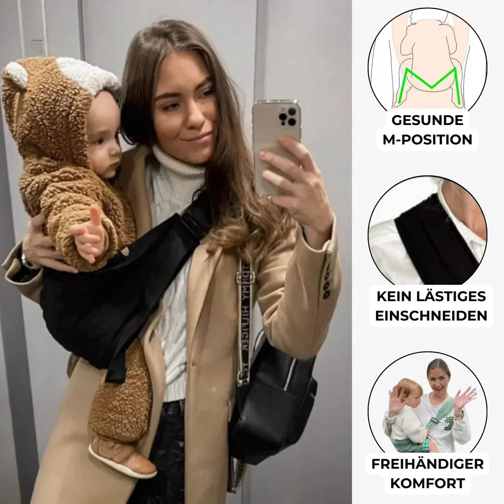 Wächst mit bis 5 Jahre oder 20kg/Begleitet dich länger, als du denkst – für all die Momente, in denen auch Große noch Nähe brauchen
